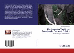 The Impact of SADC on Swaziland's Electoral Politics