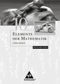10. Schuljahr, Schülerband Lösungen / Elemente der Mathematik, Ausgabe Rheinland-Pfalz (2005)
