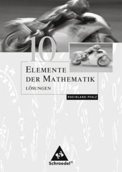 10. Schuljahr, Schülerband Lösungen / Elemente der Mathematik, Ausgabe Rheinland-Pfalz (2005)