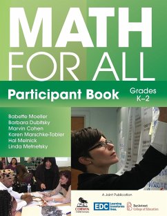 Math for All Participant Book (K-2) - Moeller, Babette; Dubitsky, Barbara; Cohen, Marvin