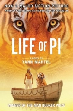 Cover Life of Pi, Film Tie-In\Schiffbruch mit Tiger, englische Ausgabe