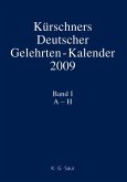 Kürschners Deutscher Gelehrten-Kalender 2009 (eBook, PDF)