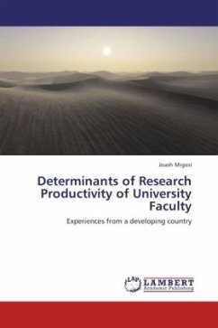 Determinants of Research Productivity of University Faculty - Migosi, Joash