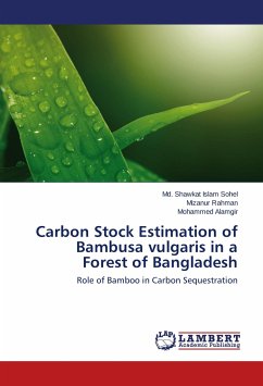 Carbon Stock Estimation of Bambusa vulgaris in a Forest of Bangladesh