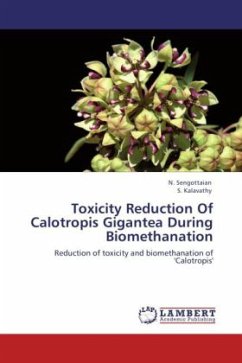 Toxicity Reduction Of Calotropis Gigantea During Biomethanation