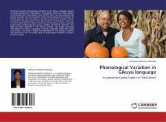 Phonological Variation in Gikuyu language - Waithera Ndungu, Catherine