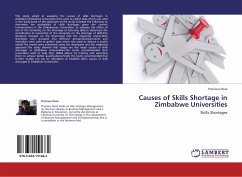 Causes of Skills Shortage in Zimbabwe Universities - Hove, Precious
