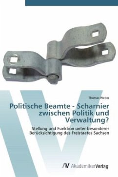 Cover Politische Beamte - Scharnier zwischen Politik und Verwaltung?