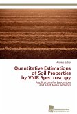 Quantitative Estimations of Soil Properties by VNIR Spectroscopy