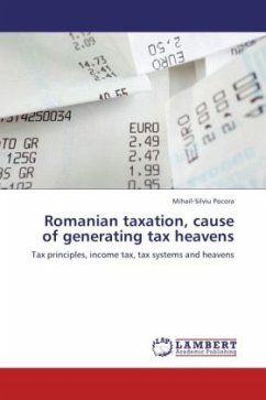 Romanian taxation, cause of generating tax heavens