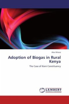Adoption of Biogas in Rural Kenya - Mirara, Alex