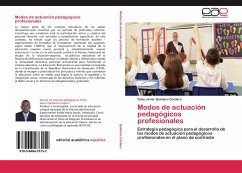 Modos de actuación pedagógicos profesionales