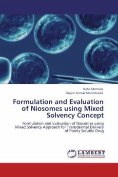 Formulation and Evaluation of Niosomes using Mixed Solvency Concept