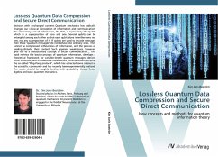 Lossless Quantum Data Compression and Secure Direct Communication