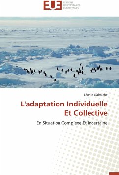 L'adaptation Individuelle Et Collective - Galmiche, Léonie