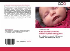 Análisis de factores clínico-epidemiológicos - Sarmiento Portal, Yanett