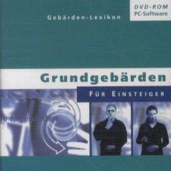 Grundgebärden für Einsteiger, 1 DVD-ROM / Gebärden-Lexikon
