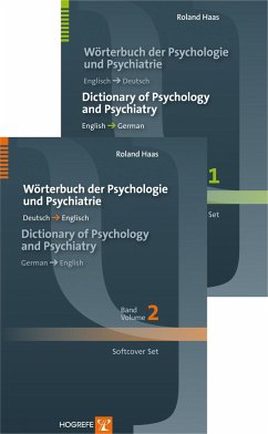 Wörterbuch der Psychologie und Psychiatrie / Dictionary of Psychology and Psychiatry - Haas, Roland