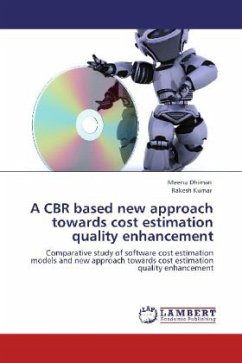 A CBR based new approach towards cost estimation quality enhancement