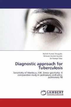 Diagnostic approach for Tuberculosis - Anugolu, Rohith Kumar;Gunda, Shravan Kumar;Tata, Sri Ramya