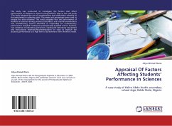 Appraisal Of Factors Affecting Students¿ Performance In Sciences