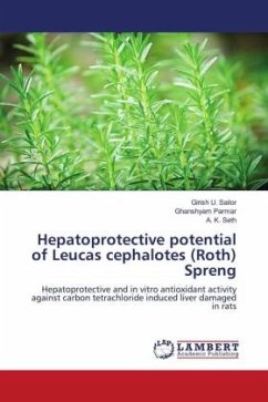 Hepatoprotective potential of Leucas cephalotes (Roth) Spreng