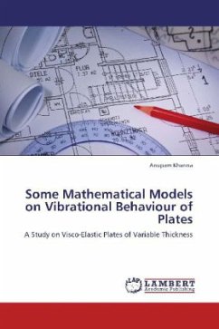 Some Mathematical Models on Vibrational Behaviour of Plates
