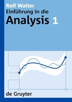 Cover Rolf Walter: Einführung in die Analysis. 1 (eBook, PDF)