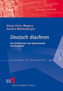 Deutsch diachron - Wegera, Klaus-Peter; Waldenberger, Sandra