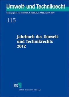 Cover Jahrbuch des Umwelt- und Technikrechts 2012