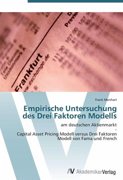 Empirische Untersuchung des Drei Faktoren Modells - Menhart, Frank