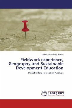 Fieldwork experience, Geography and Sustainable Development Education