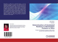 Determination of Acetylated Residues in Mammalian Proteins in Silico - Naeem, Amna;Kaleem, Afshan;Ijaz, Wasqa