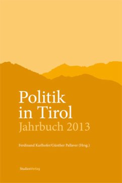 Cover Politik in Tirol - Jahrbuch 2013