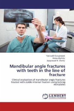 Mandibular angle fractures with teeth in the line of fracture