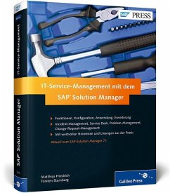 IT-Service-Management mit dem SAP Solution Manager - Sternberg, Torsten; Friedrich, Matthias