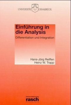 Einführung in die Analysis