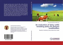 An evaluation of dairy cattle breeding policy for Kenyan smallholders