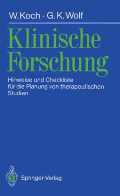 Klinische Forschung - Koch, Winfried; Wolf, Gerhard K.