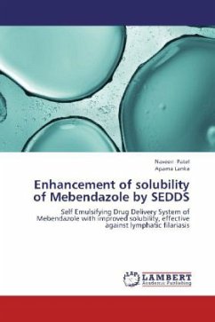 Enhancement of solubility of Mebendazole by SEDDS - Patel, Naveen;Lanka, Aparna