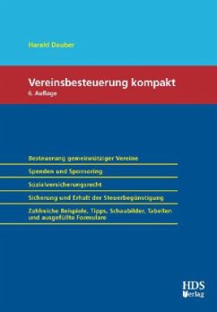 Vereinsbesteuerung Kompakt - Dauber, Harald