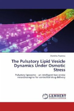 The Pulsatory Lipid Vesicle Dynamics Under Osmotic Stress