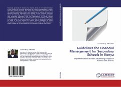 Guidelines for Financial Management for Secondary Schools in Kenya