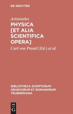 Physica [et alia scientifica opera] - Aristoteles