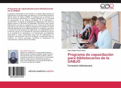 Programa de capacitación para bibliotecarios de la UABJO - Flores Sosa, Zaira Aideé