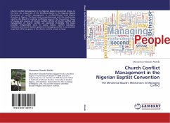 Church Conflict Management in the Nigerian Baptist Convention