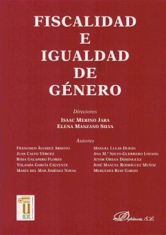 Fiscalidad e igualdad de género - Manzano Silva, Elena; Merino Jara, Isaac