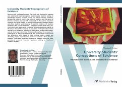 University Students' Conceptions of Evidence - Yeshion, Theodore E.