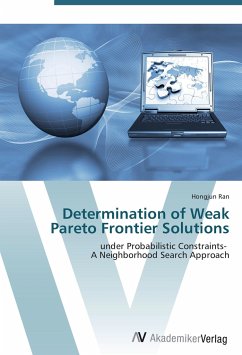 Determination of Weak Pareto Frontier Solutions - Ran, Hongjun