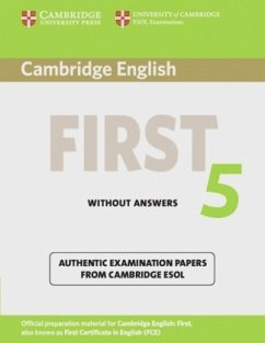 Student's Book without answers / Cambridge English First 5 Student's Book without answers / Cambridge English First 5